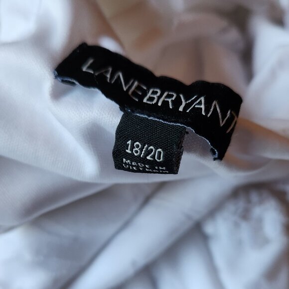 Cold Shoulder Kimono Sleeve Lane Bryant Maxi Dress - 18/20 - Picture 14 of 16